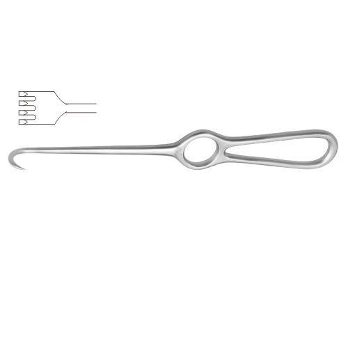 Volkmann Retractor 4 Sharp